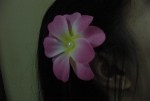 flower hair clip