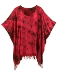 20190101 tie dye poncho